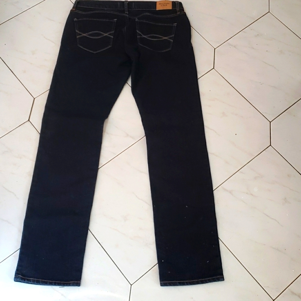 ABERCROMBIE &FITCH DENIM JEANS SIZE 6S - Picture 2 of 5